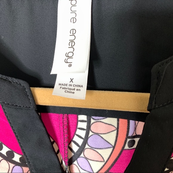 NWT Colorful Retro Geometric Print Maxi Dress Sz X - Picture 4 of 10